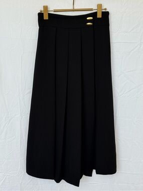 Zara Pleated Midi / Maxi Skort (Wide Leg Trousers)